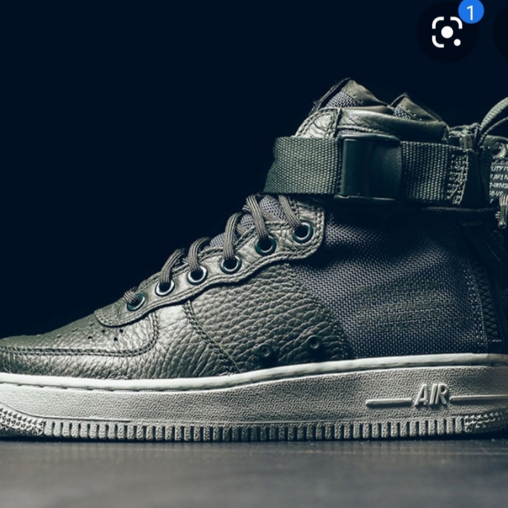 Nike sf af 1 mid green
